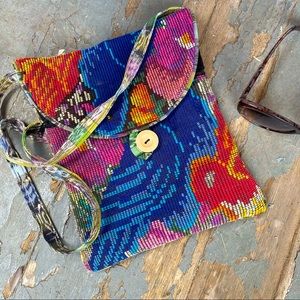Festival Crossbody Bag Needle Point Purse